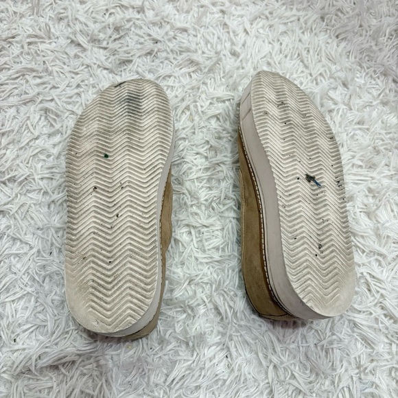 Vince Camuto Rammeya Slip On Suede leather Platform Shoes tan size 9 - Picture 7 of 9